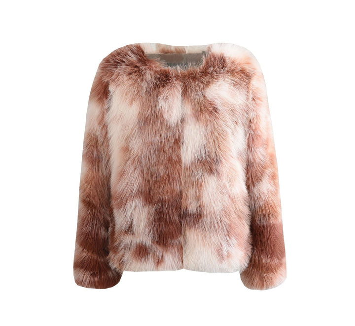 Women Luxury Faux Fur Coat with Elegant Details Lune London