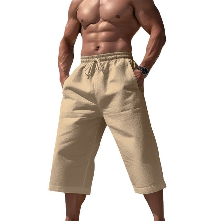 Casual beach shorts for men with elastic waistband and practical side pockets Lune London