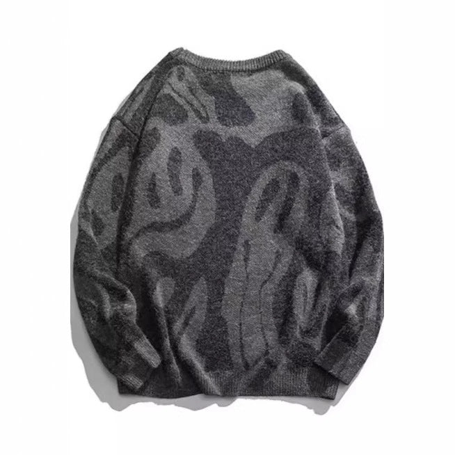 Casual sweater for women with modern print and loose fit Lune London