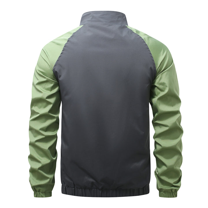 Sport transition jacket for men with tear-resistant material and elastic cuffs Lune London