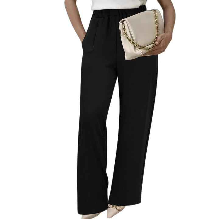Women Elegant Wide Pleated Pants Lune London