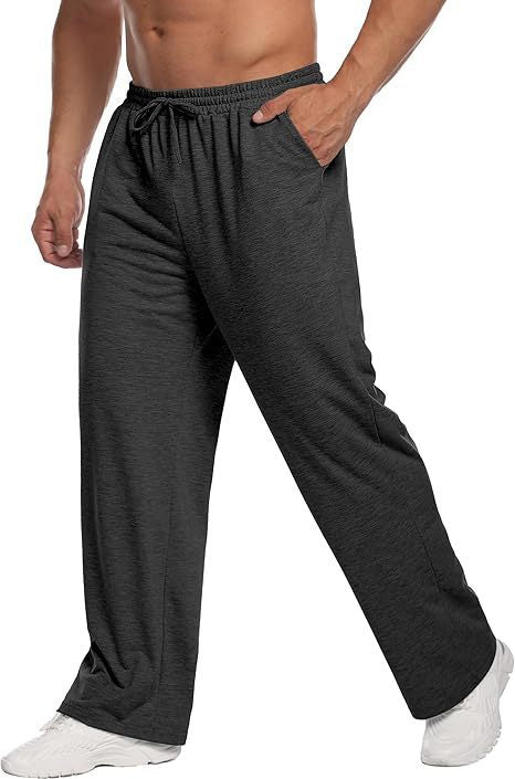 Comfortable sports pants for men with elastic waist and side pockets Lune London