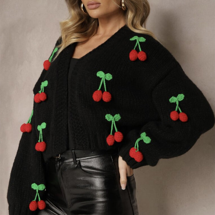 Women Playful Knit Vest with Decorative Details Lune London