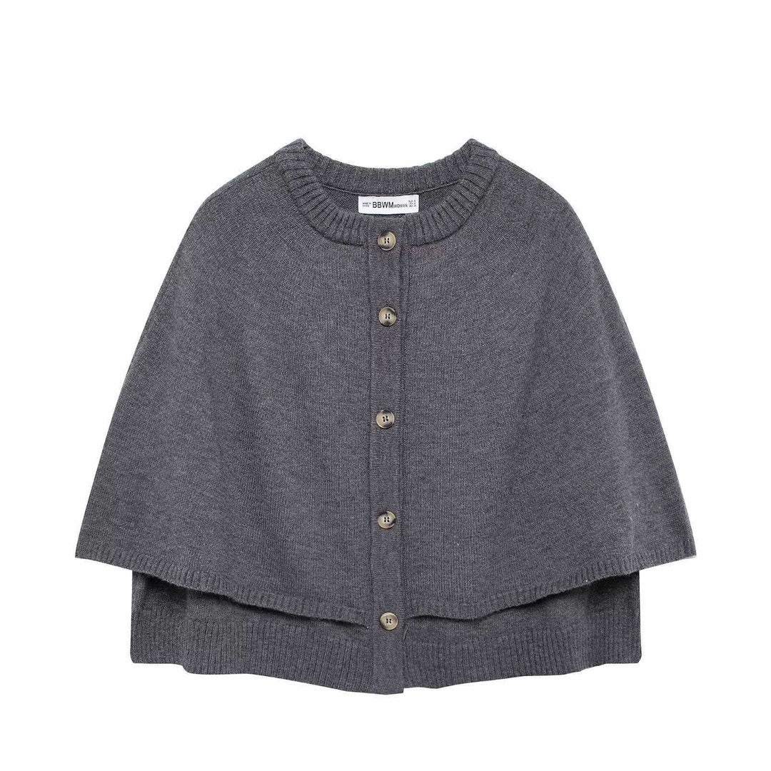 Ladies poncho sweater Lune London