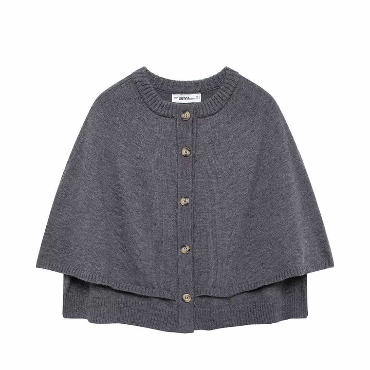 Ladies poncho sweater Lune London