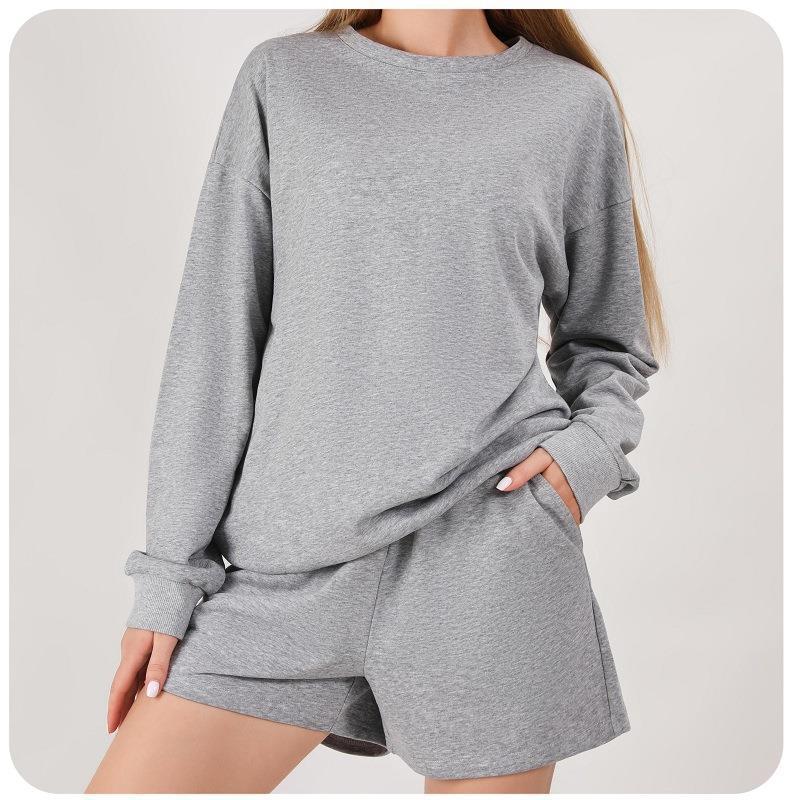 Ladies Chic and Stylish Casual Set with Short and Long Sleeves