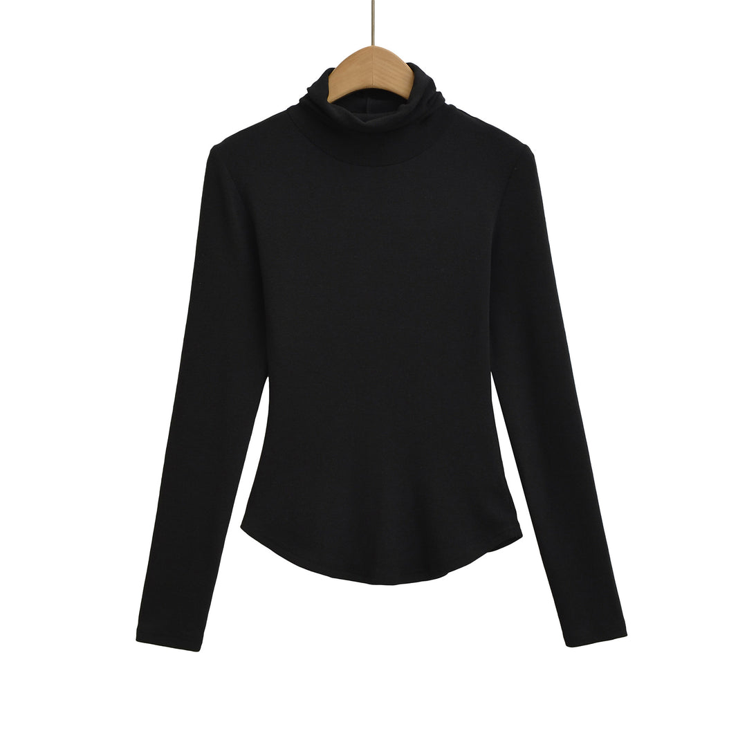 Lune London Women’s Long Sleeve T-Shirt with High Collar
