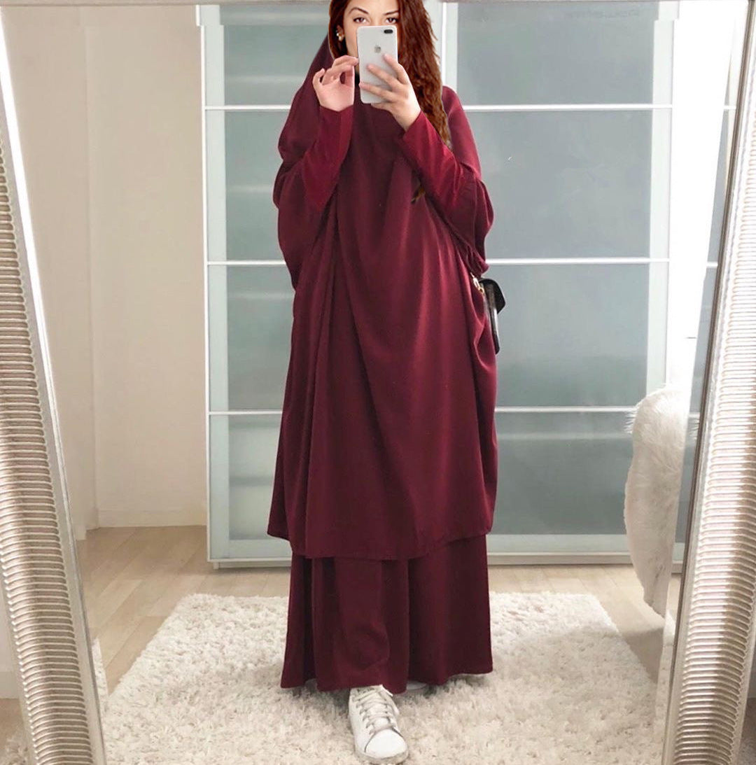 Kaftan à manches longues pour femmes avec coupe élégante et design large Chic & Stil