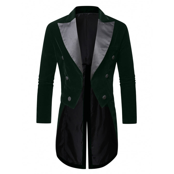 Men's Elegant Velvet Jacket with Extravagant Accents Lune London