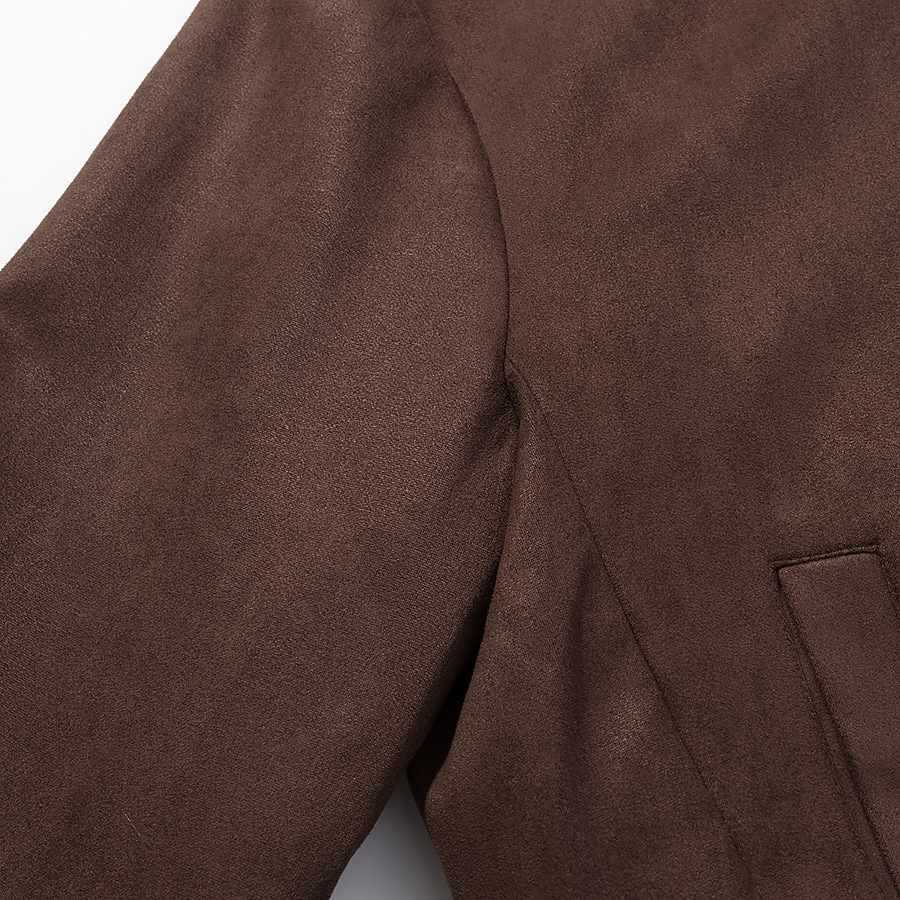Women's transition jacket with high collar and practical pockets Lune London