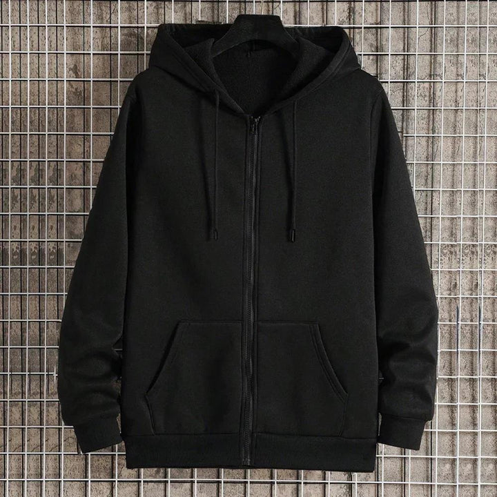 Ladies zip-up sporty hoodie with comfortable pockets Lune London
