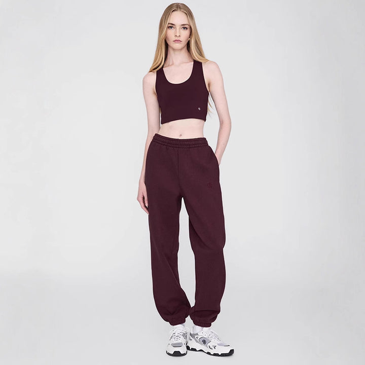 Women’s casual leisure pants with elastic waistband and cuffs Chic & Stil