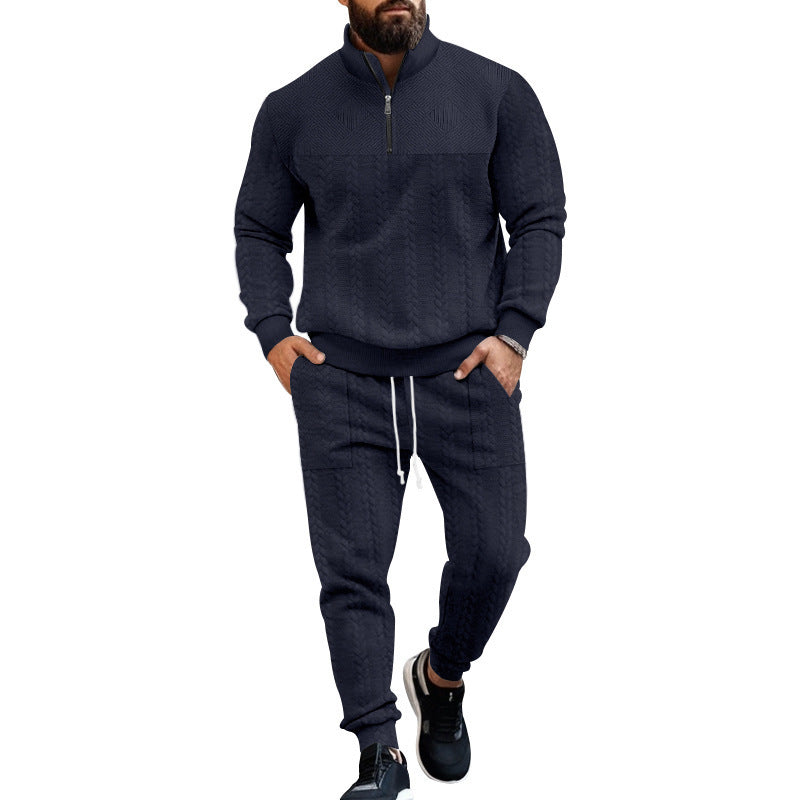 Men's Chic and Stylish Knit Suit