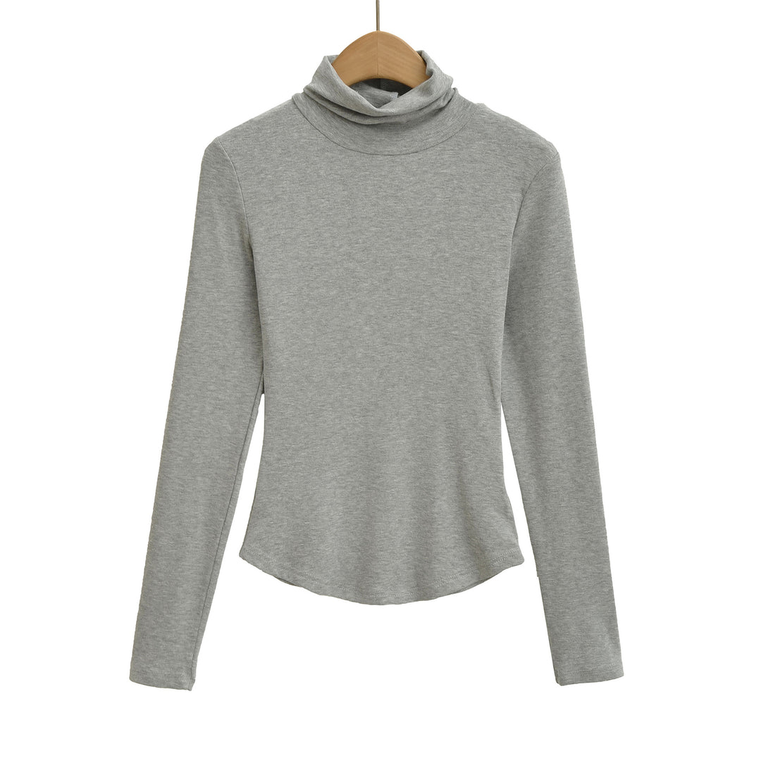 Lune London Women’s Long Sleeve T-Shirt with High Collar