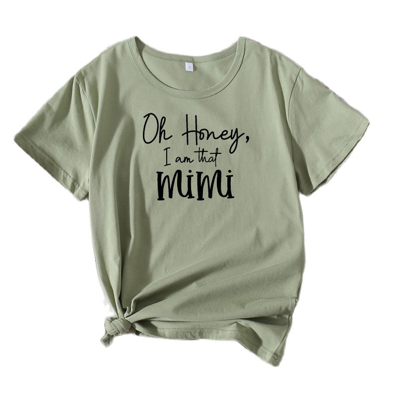 Women playful graphic quotes T-shirt Lune London