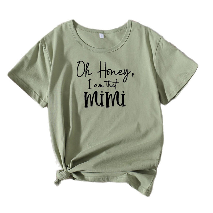 Women playful graphic quotes T-shirt Lune London