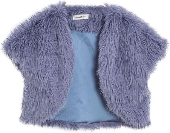 Women Soft Faux Fur Gilet with Open Design Lune London
