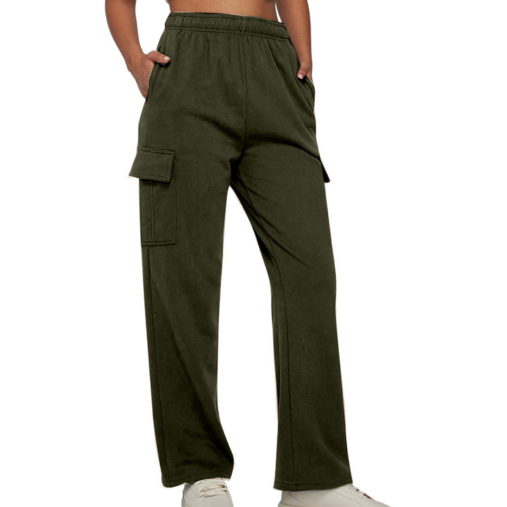 Comfortable cargo pants for women with side pockets Lune London