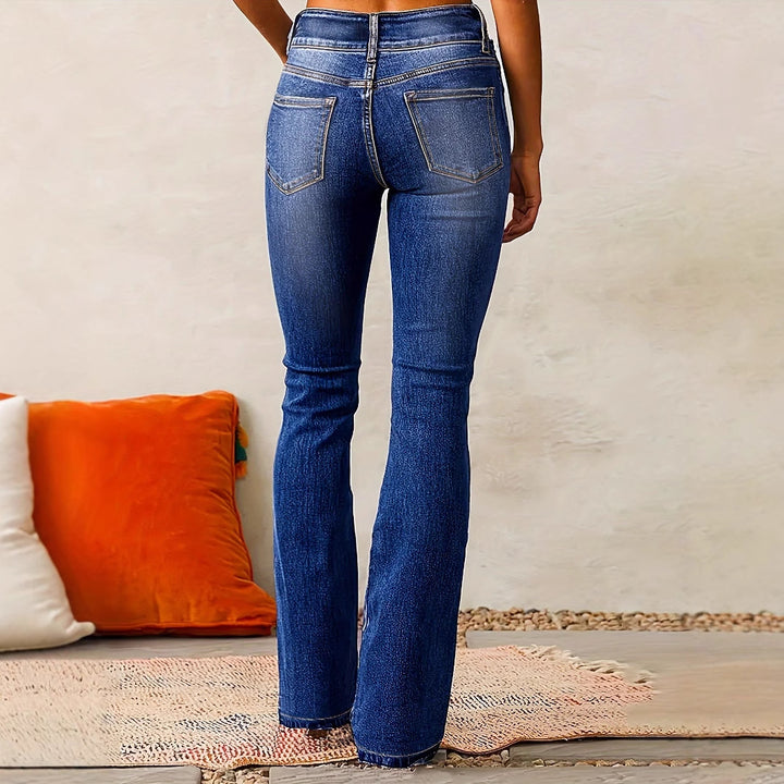 Jean bootcut taille haute femme Chic & Stil