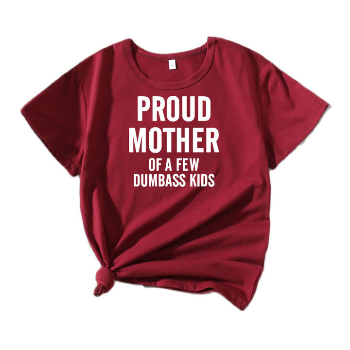 Women graphic comedy text T-shirt Lune London