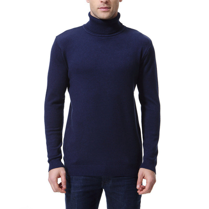 Elegant turtleneck sweater for men in high-quality cotton Lune London