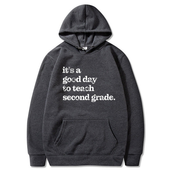 Women's hoodie with inspiring teacher quote and comfortable fit Lune London