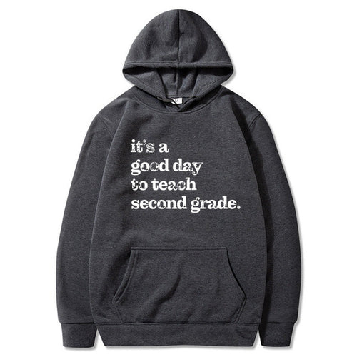 Women's hoodie with inspiring teacher quote and comfortable fit Lune London