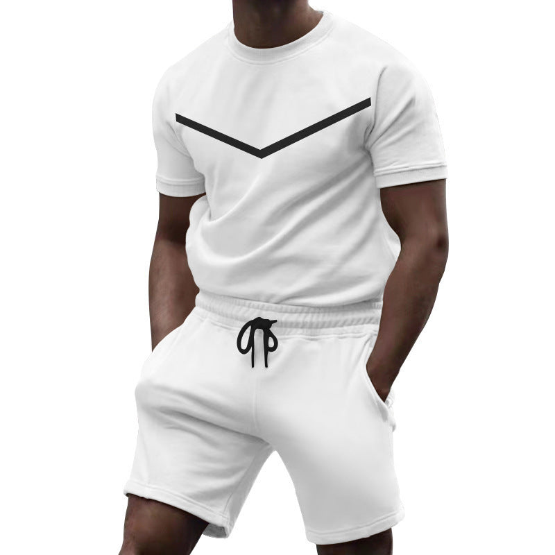 Men's sports set with t-shirt and shorts Lune London