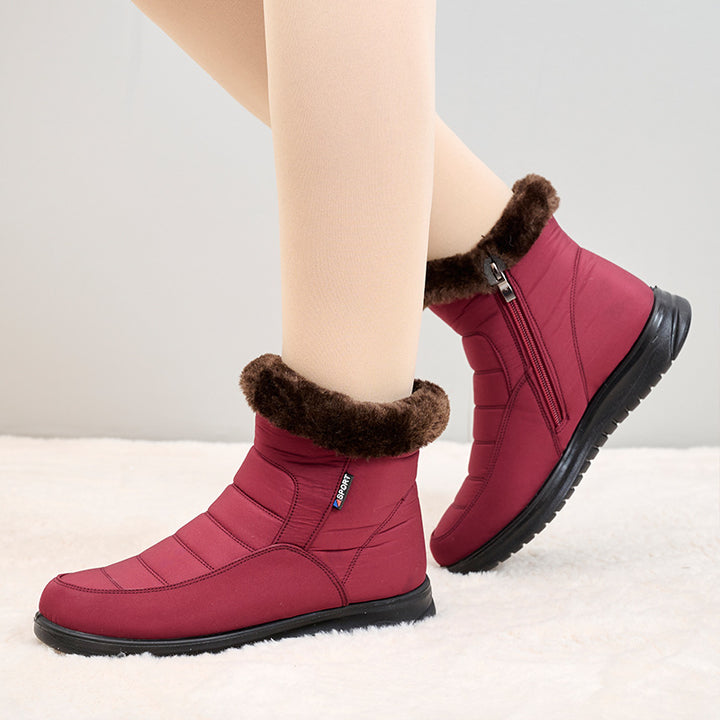 Bottes d'hiver Lune London pour femmes chaudement doublées