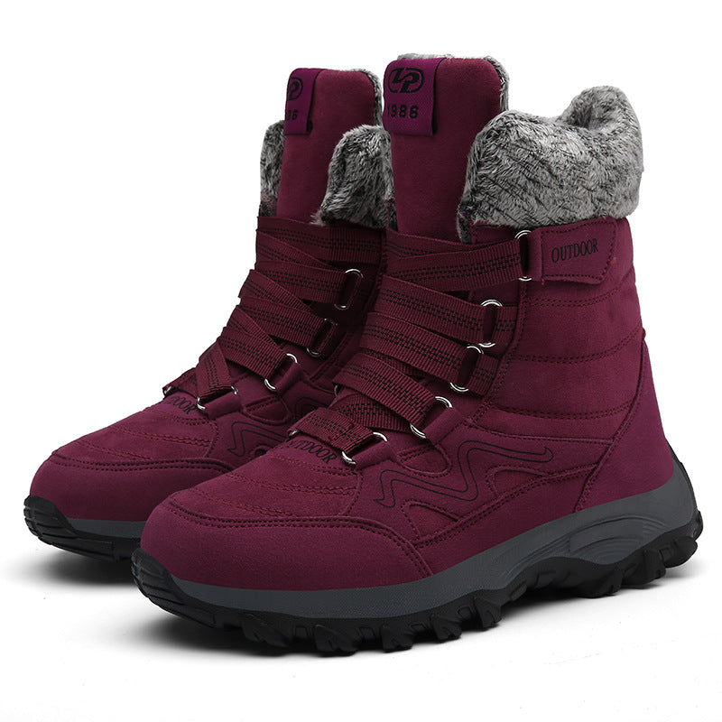 Comfortable winter boots for women with insulating lining Lune London