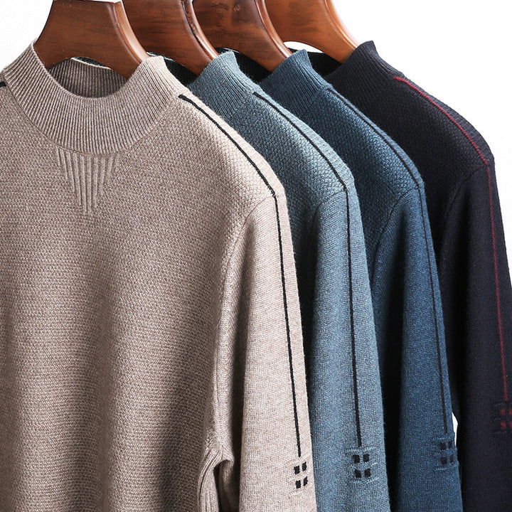 Pullover for men with elegant high collar Lune London