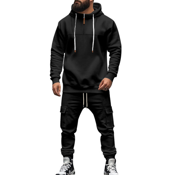 Men's Sporty Tracksuit with Modern Zipper and Practical Pockets Lune London