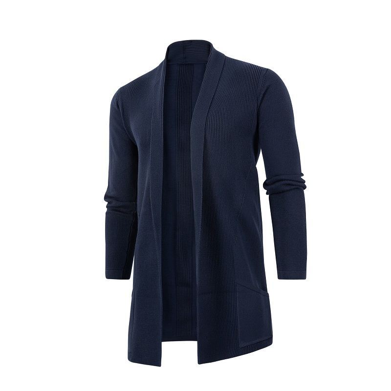 Knit jacket for women with modern collar and deep pockets Lune London
