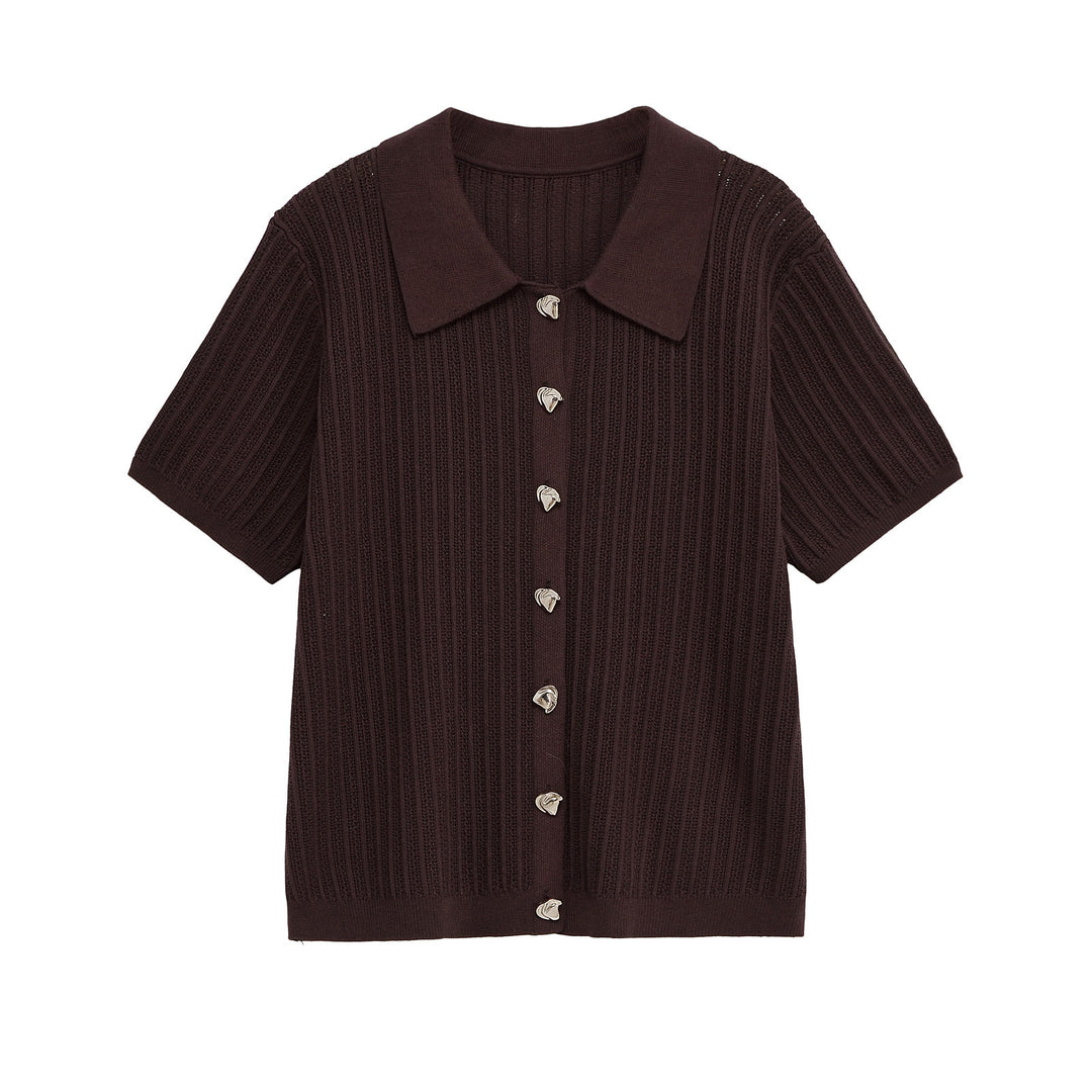 Pants for women with wide elastic waist and stylish stripes Lune London