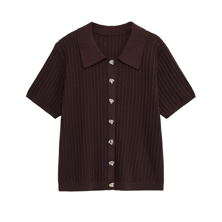 Pants for women with wide elastic waist and stylish stripes Lune London