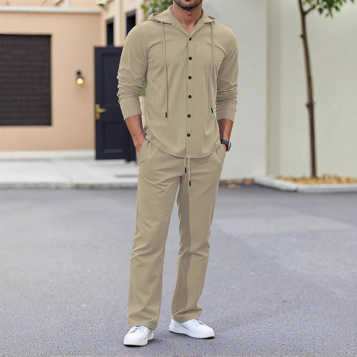 Men's casual hoodie set with practical pockets and trendy fit Lune London