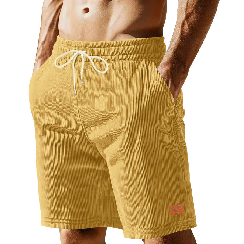 Casual leisure pants for men with elastic waistband and practical side pockets Lune London