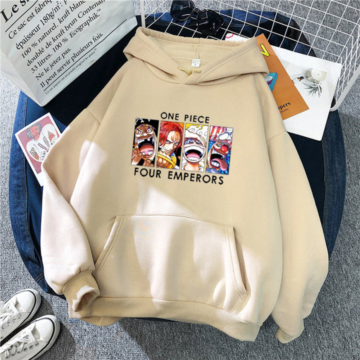 Women's hoodie with unique anime design Chic & Stil