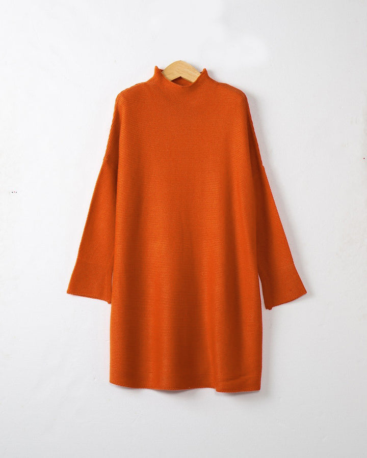 Ladies Large soft knit turtleneck sweater Lune London