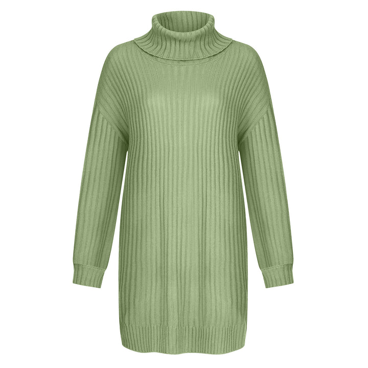 Chunky knit turtleneck sweater for women, relaxed fit Lune London