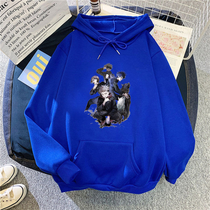 Women's hoodie with unique anime design Chic & Stil