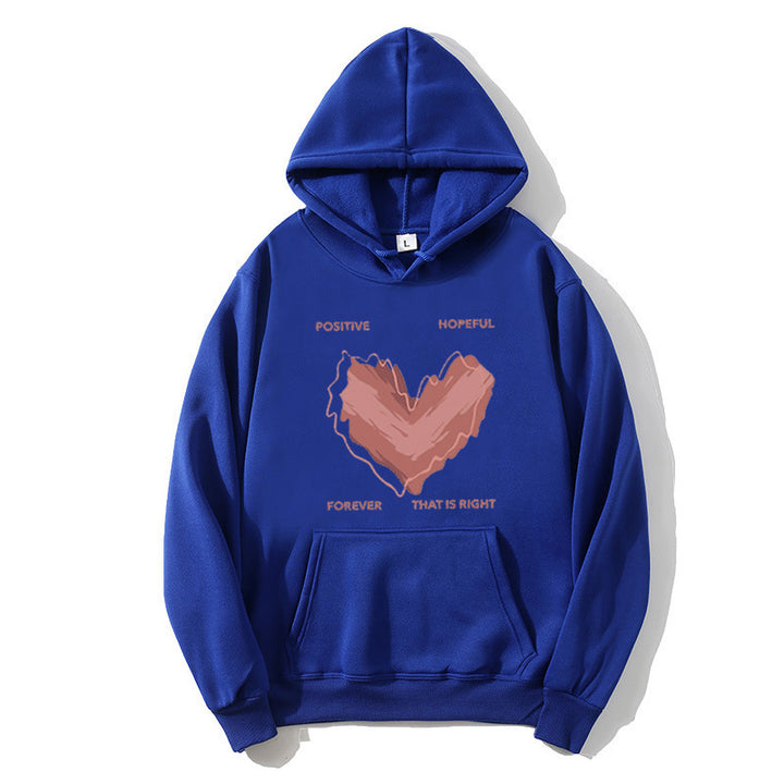 Women's hoodie with inspiring heart motif Chic & Stil
