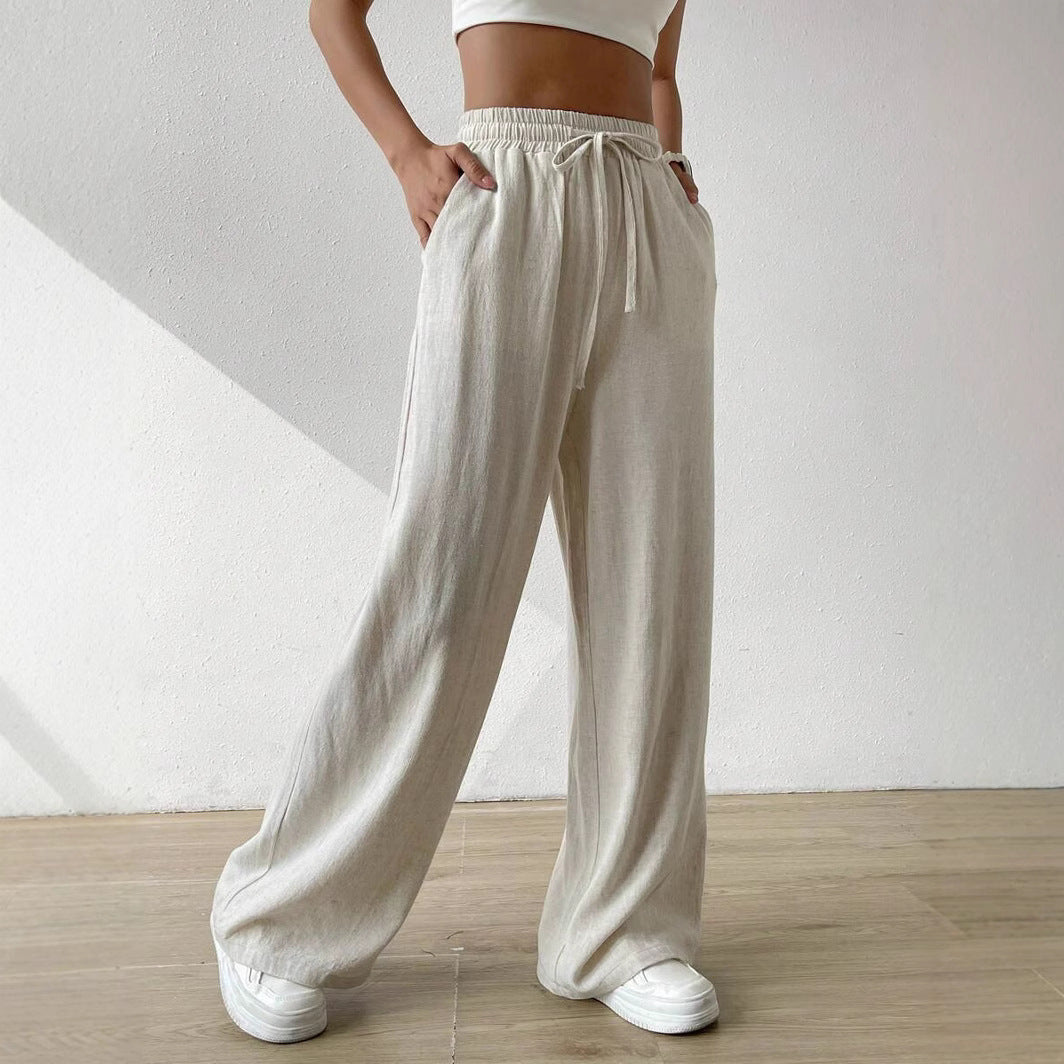 Lune London Relaxed Linen Pants for Women