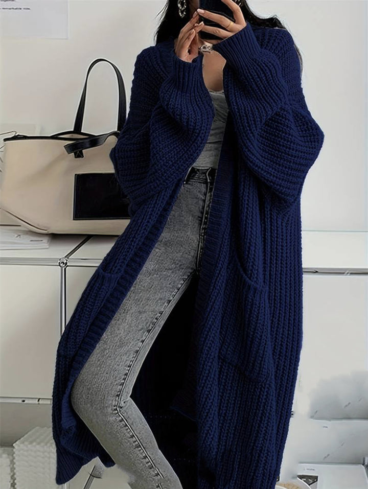 Oversized knitted coat for women Lune London