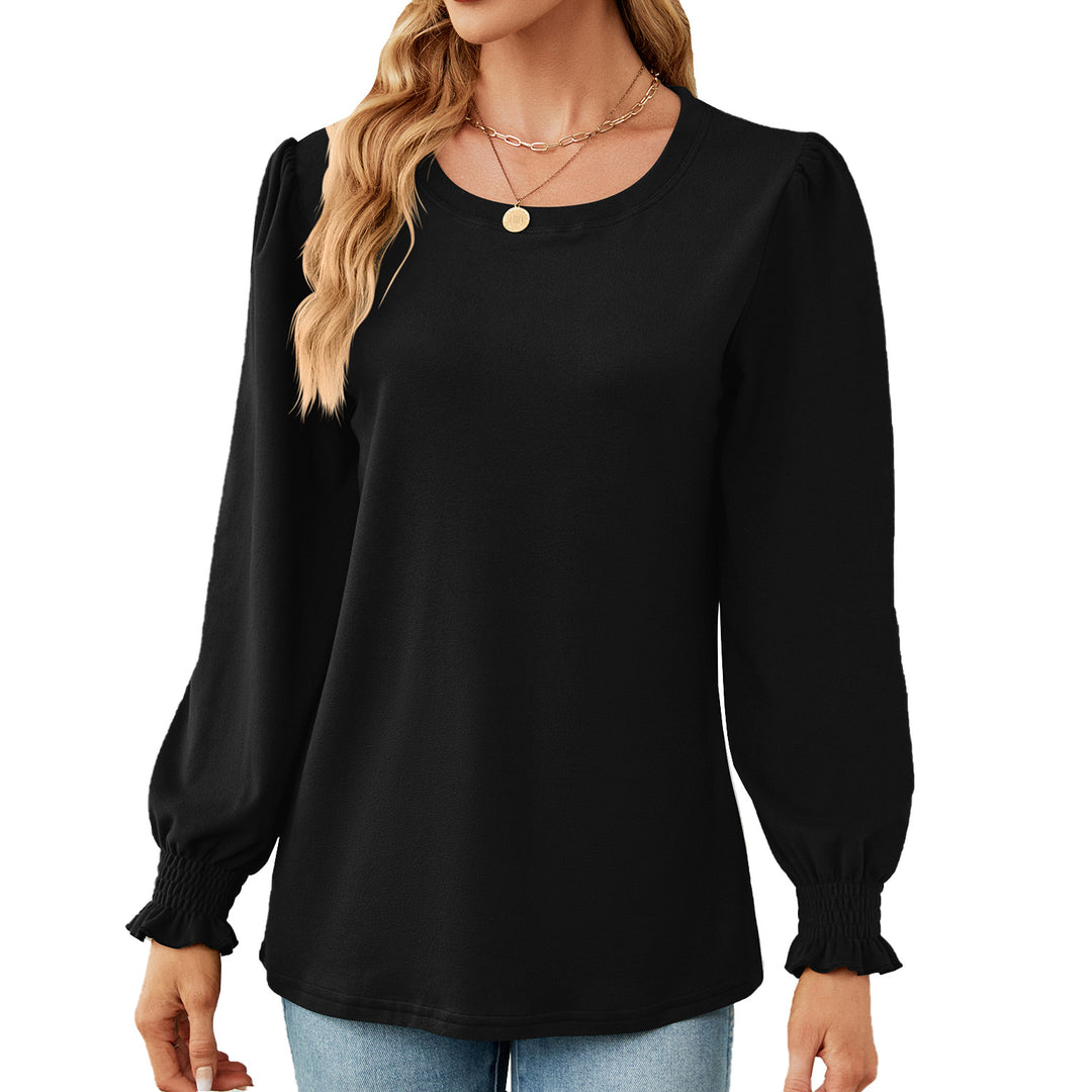 Sweater women with puff sleeves and elastic cuffs Lune London