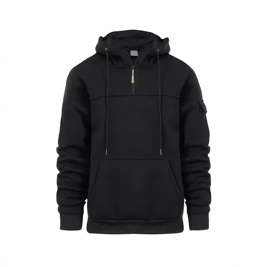 Men's hoodie with practical pockets from Lune London