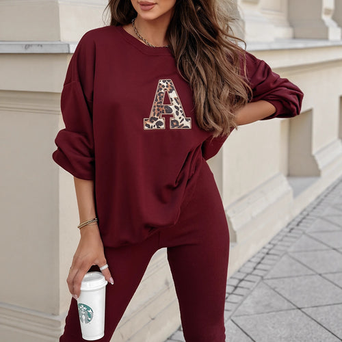 Lune London women's leopard print sweatshirt