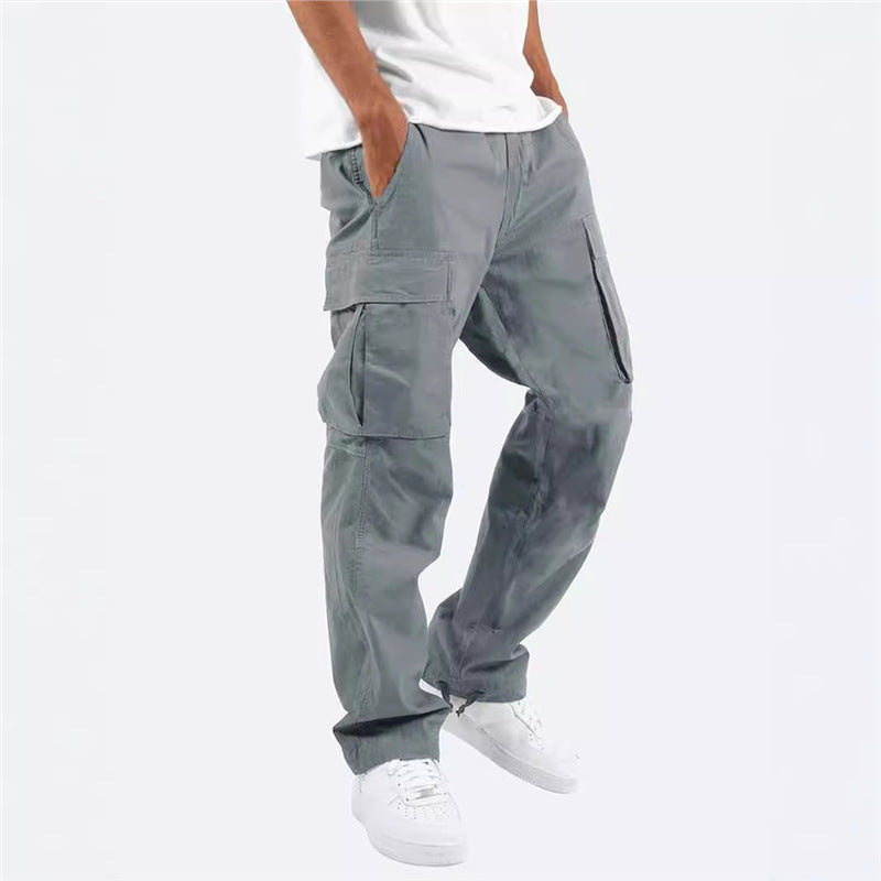 Men's cargo pants with multifunctional pockets and relaxed fit Lune London
