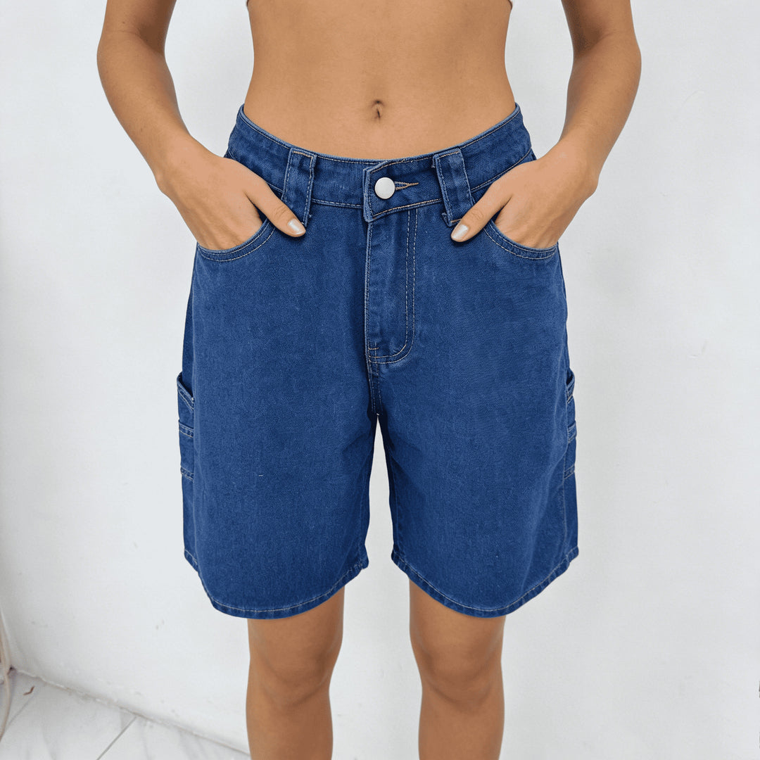Women Casual Cargo Shorts Lune London