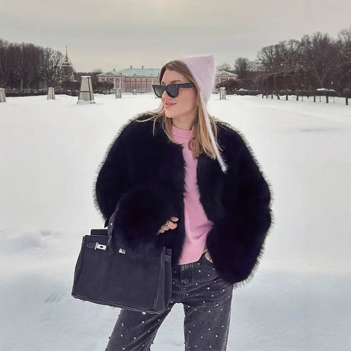 Ladies elegant and comfortable winter coat Lune London